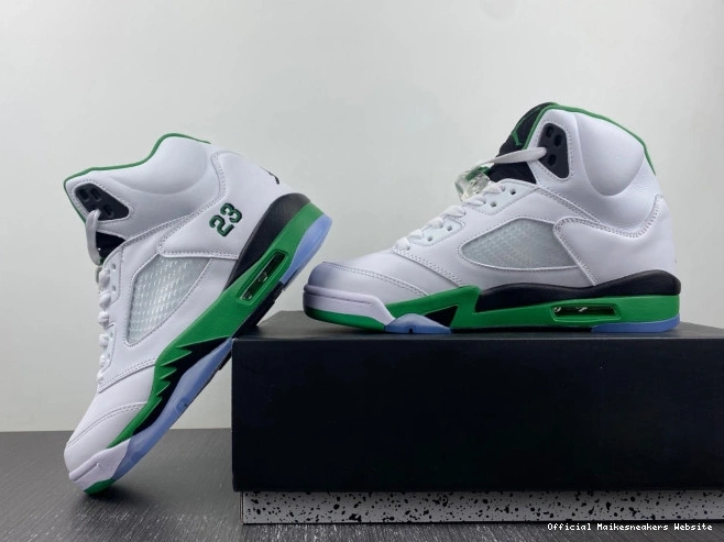 Official Maikesneakers Green Air Jordan Lucky 5 WMNS DD9336-103 0726